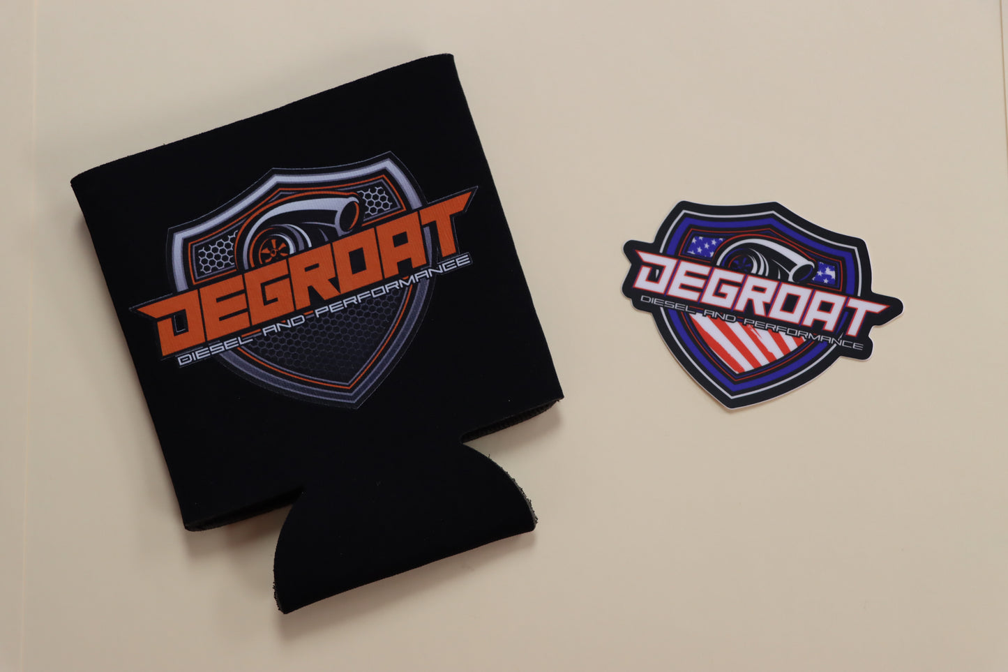 Koozie & Sticker Set