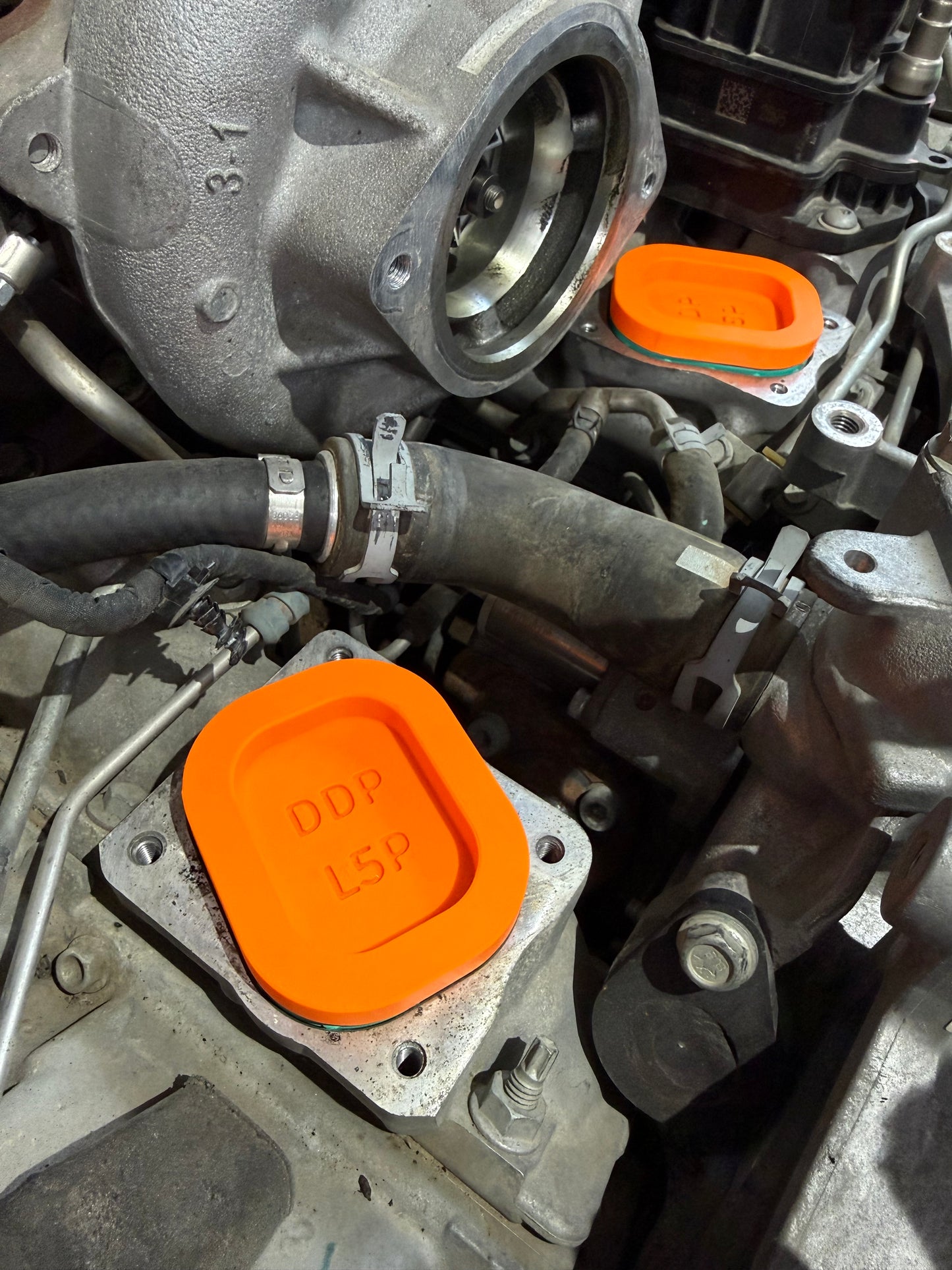 L5P DURAMAX PLUGS-CAC AND INTAKE MANIFOLD