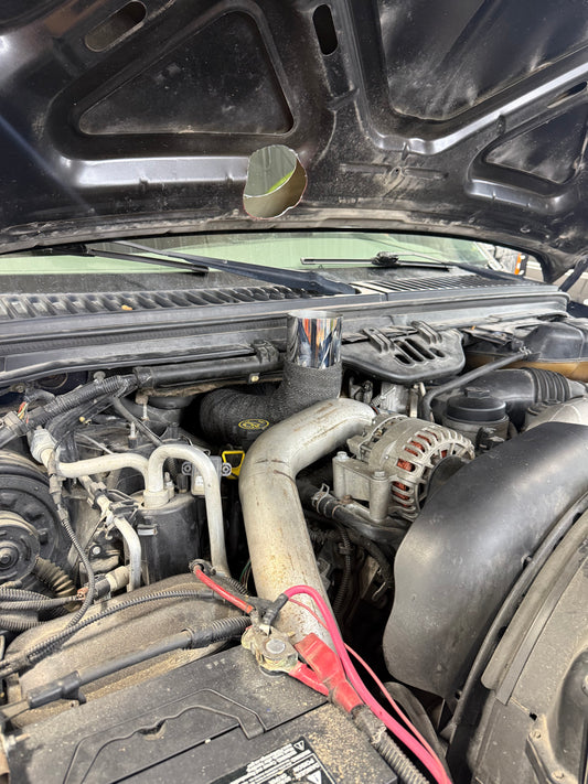 6.0 Powerstroke Hood stack 3.5 Inch